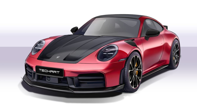 Photo of Techart Aero, Power and Exhaust Kit for the Porsche 992.2 Carrera/S/GTS/Targa - Image 3